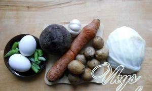 Салат из свеклы - рецепты с фото Салат из свеклы моркови картошки и мяса