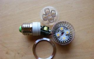 ¿Cómo reparar una lámpara LED?