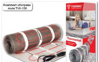 Isıtmalı zeminler için TR-110 termostatın montaj ve bağlantı şeması