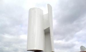 Molino de viento vertical de bricolaje: proceso de montaje